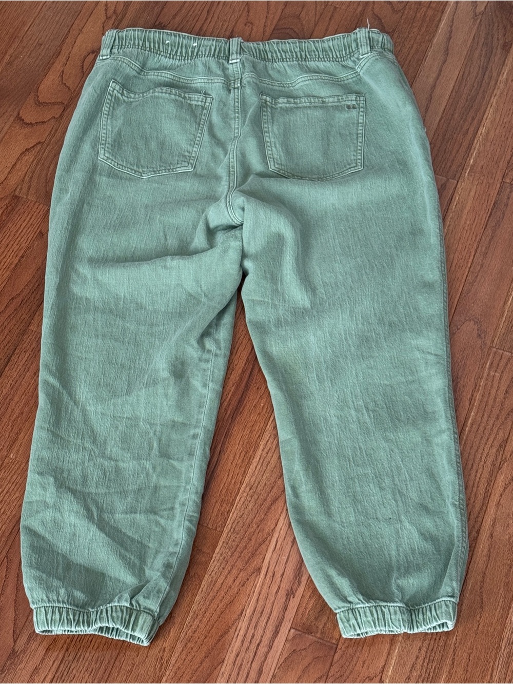 AE Stretch Tomgirl Utility Jogger Green Size 14 - Picture 4 of 6